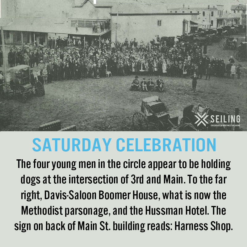 seiling main street celebration 1908